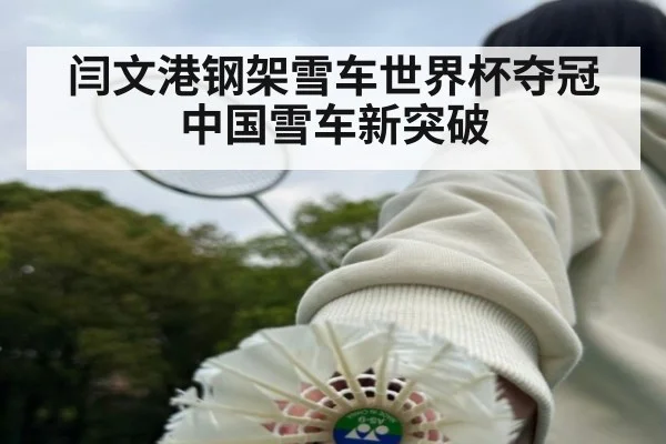闫文港钢架雪车世界杯夺冠中国雪车新突破